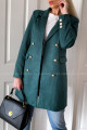 Jelenicový přechodný kabátek tmavě zelený P 78
