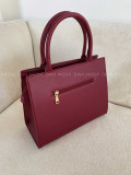 Shopper kabelka burgundy N 11