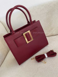 Shopper kabelka burgundy N 11