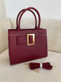 Shopper kabelka burgundy N 11